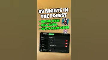 💎 Script 99 Nights In The Forest Kill Aura, Bring Item #roblox #script #99nightsintheforest