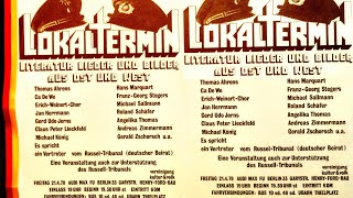 „LOKALTERMIN“. Deutschland 21.4.1978. Lieder und Literatur aus Ost und West. AUDI MAX FU BERLIN.