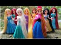 Cute Miniatures Disney Princess Frozen ELSA &amp; Annall! elsa satisfying unboxing ASMR Video