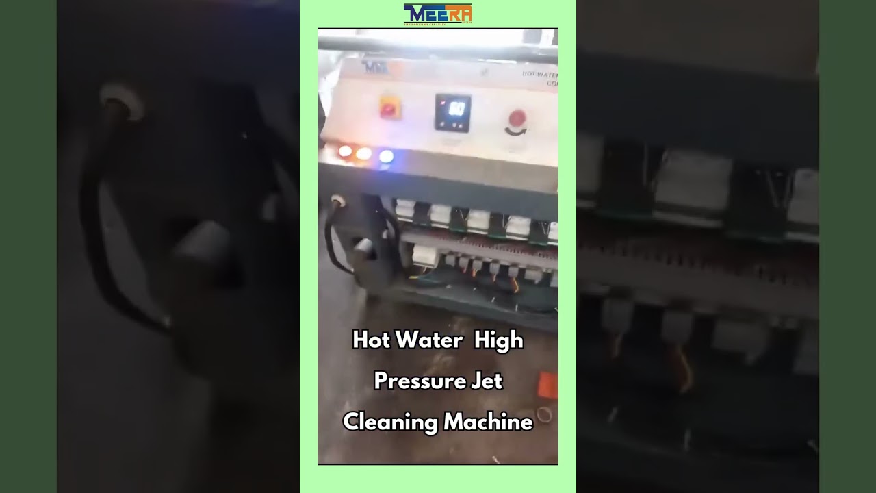 Industrial Hot Water Pressure Washer Demo! PressureWasher 
