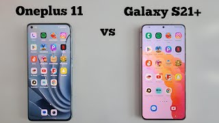 Oneplus 11 vs Samsung S21 Plus || Speed Test