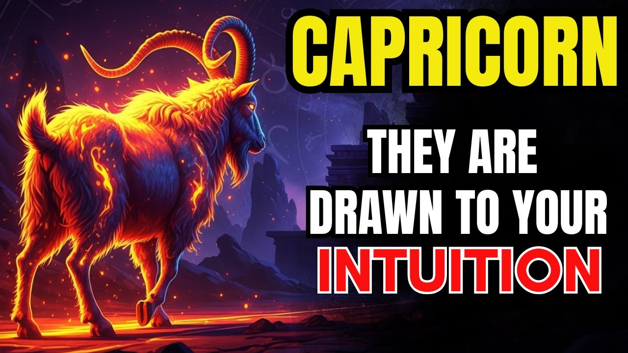 ♑👁️ CAPRICORN – They Are Drawn to Your Intuition