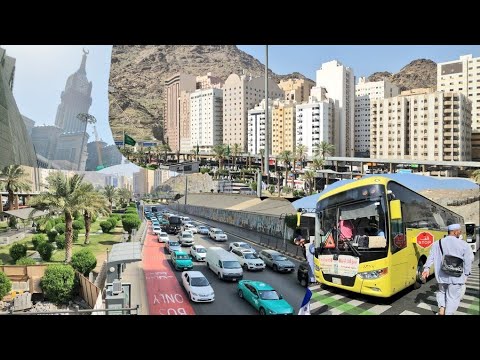 جولة في محبس الجن وطريقي إلى المسجد الحرام مع حافلات نقل الترددي شاهد الآن