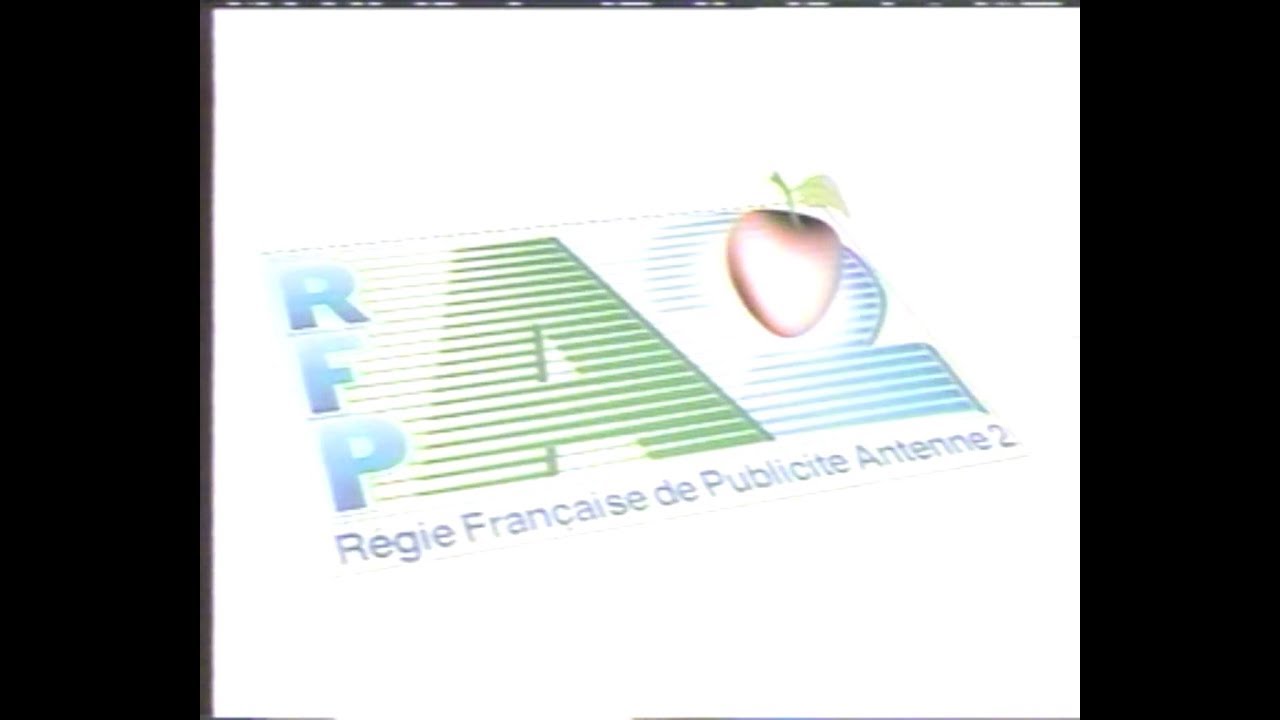 Antenne 2 - 1 Janvier 1987 - Première page de pubs de l'année