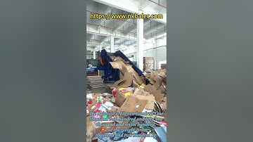 Horizontal Servo System Baling Press Machines--NickBaler