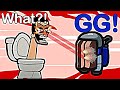 I killed Skibidi Toilet! - Among Us