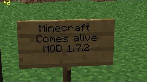 Minecraft Comes Alive Mod 1 7 2