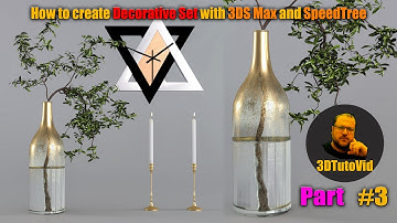 How to Create Decorative Set with 3DS Max & SpeedTree Part #3