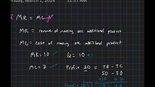Profit Maximization