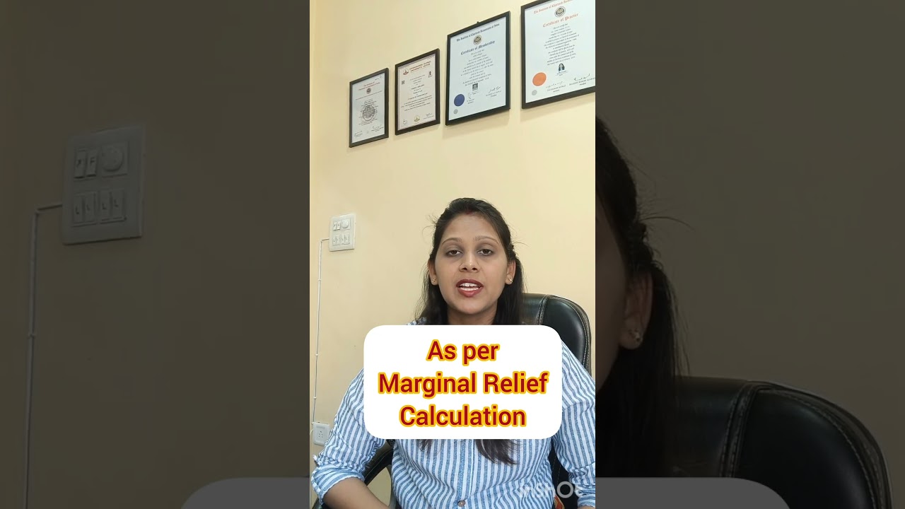 "Marginal Relief Explained: Income Tax FY 2025-26 💡" 