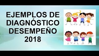 Soy Docente: EJEMPLOS DE DIAGNÓSTICO (2018, 6) - YouTube
