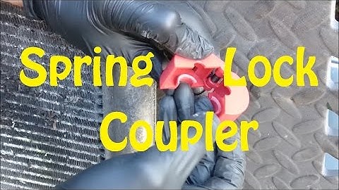 HOW TO: Spring Lock Coupler tool, A/C