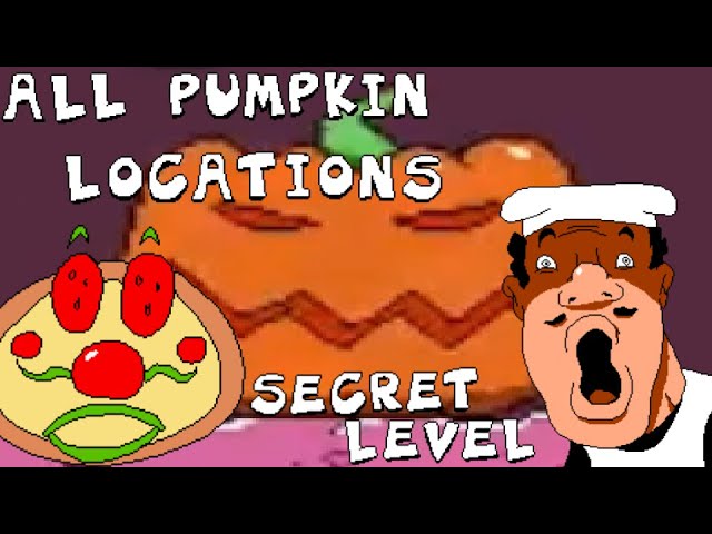 Pizza Tower - Happy Halloween! + A Secret Level + Pumpkin Hunt +