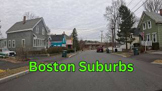 What Suburban Boston Really Looks Like 🇺🇸 | North Andover to Methuen | 4K POV