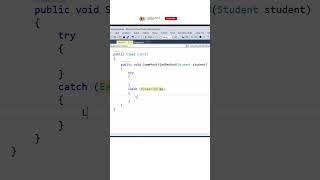 Don't ignore caught errors in C# | #shorts #learning #coding #technology #viral