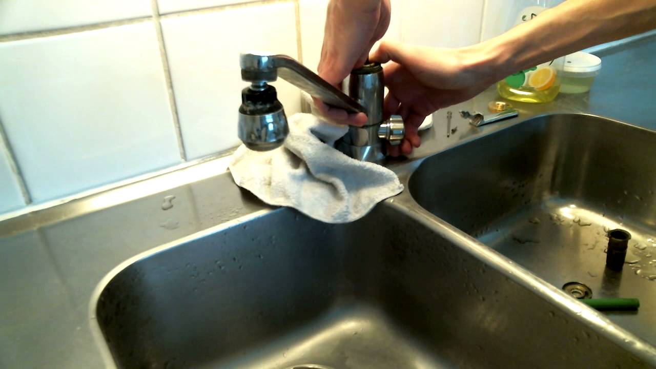 Fixa droppande köksblandare mora temp youtube