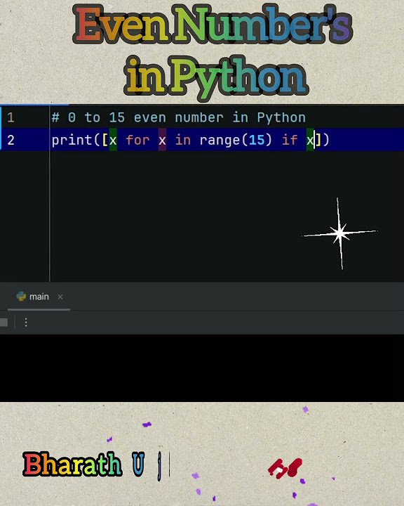  python even number s python tip s trick s python code python