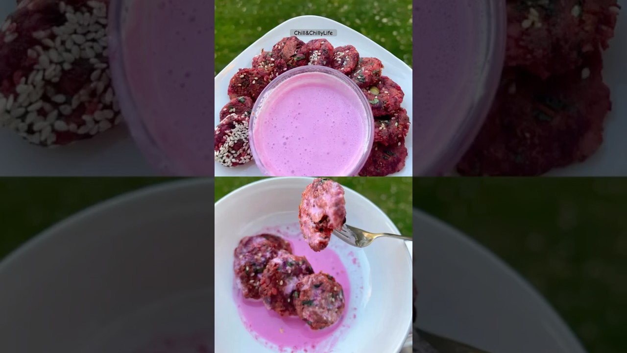 Beetroot oats patties | Crispy beetroot bites | Easy & Healthy