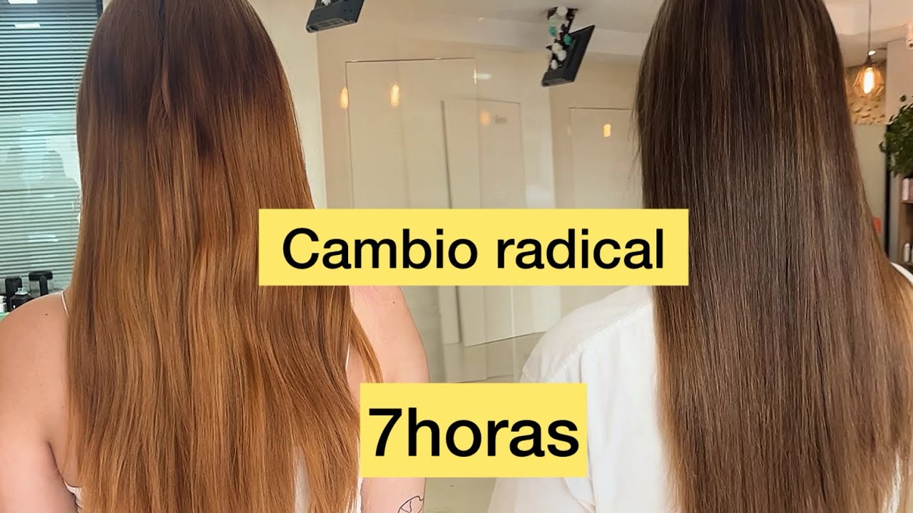 Cómo quitar color naranja en el cabello paso a paso YouTube