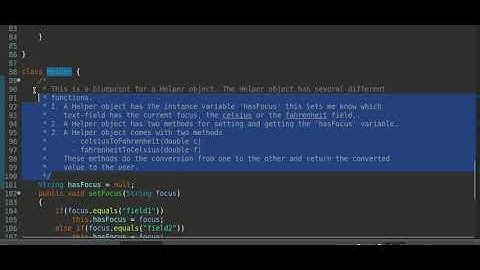 Creating the Helper Class