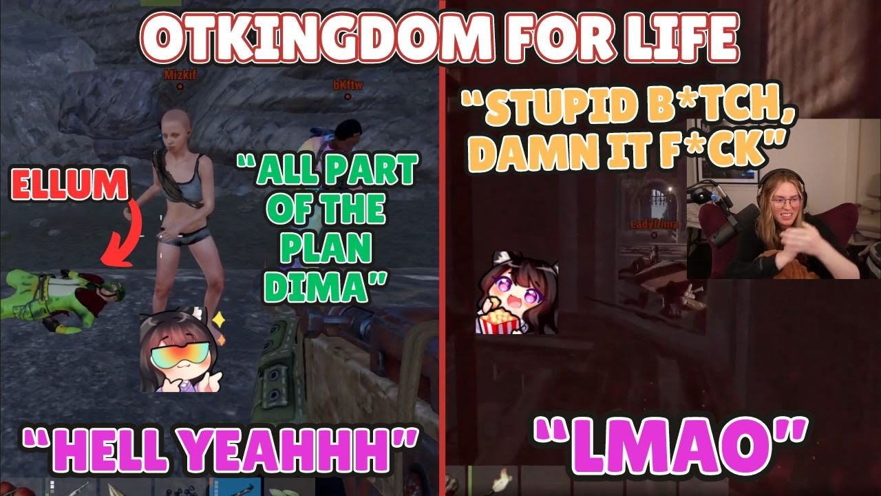 Ellum Has Had ENOUGH Of Dima, Shooting QTCinderella! | 🟪RUST: KINGDOM🟪 HIGHLIGHTS | OTKINGDOM