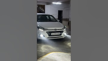 i20 Elite Projector Fog Light 📞9461362666 #surat #i20 #hyundai #foglights #carlights #projector