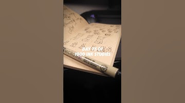 Draw in ink to improve fast. 1000 drawings, 15 days left! #drawing #art #sketchbook #sketch