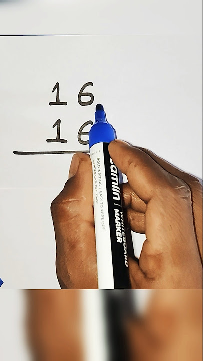 Download lagu 16 × 16 = ? | How to solve?