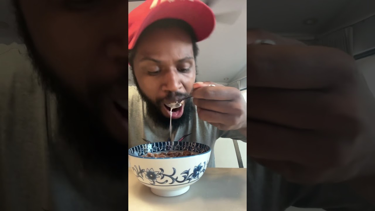 First time I’ve tried Cookie Crisp cereal. 