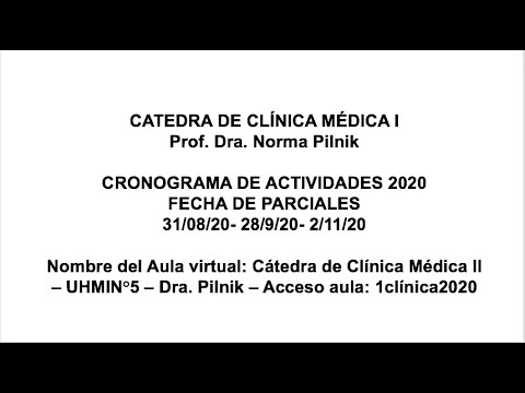 CÁTEDRA DE CLÍNICA