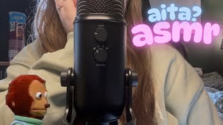 ASMR || Up Close Clicky & Breathy Whispers - Reading More R/AITA