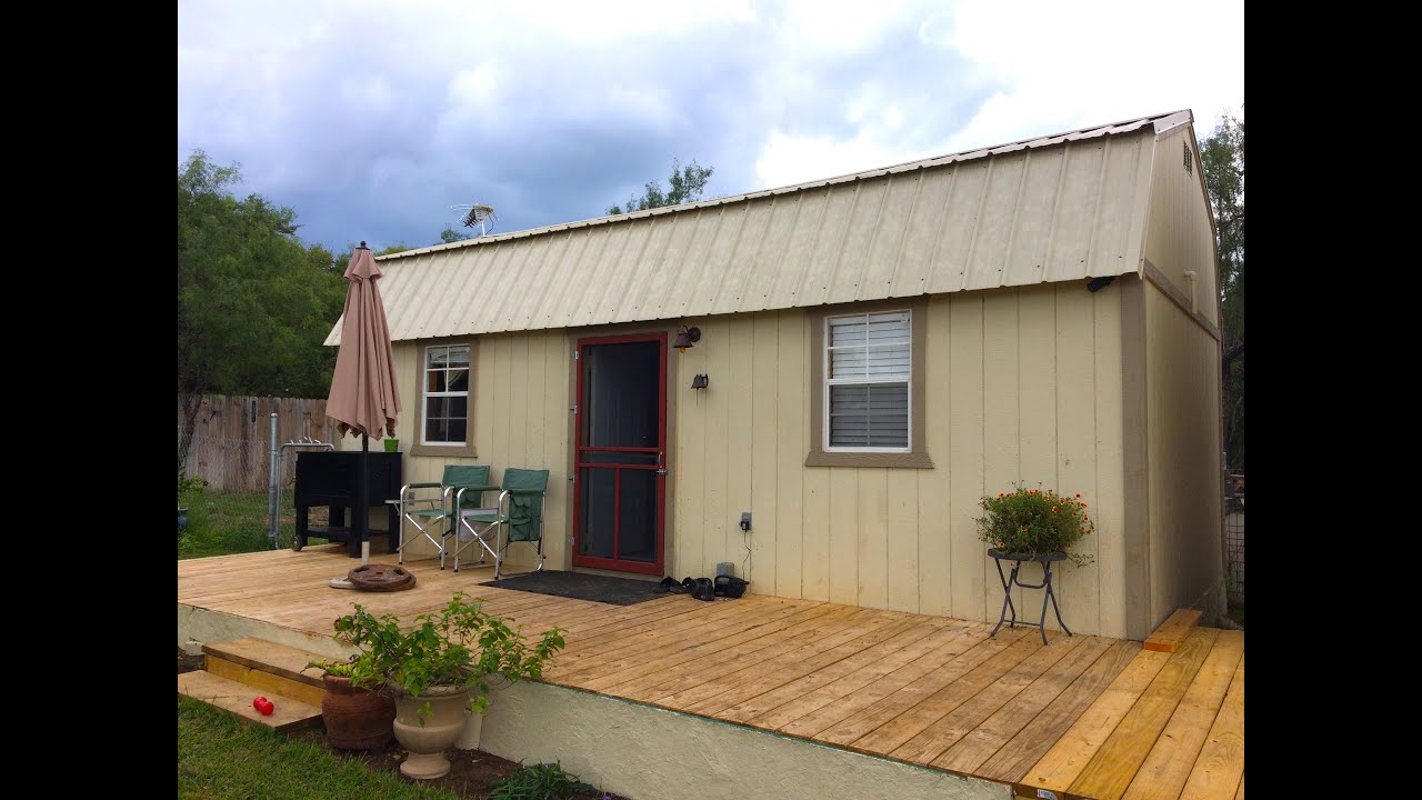 A Beautiful Tiny House In Big Texas Hill Country YouTube