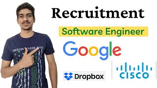 Google/Dropbox/Cisco Recruitment 2022 | Software Engineering Internship for 2022 Batch