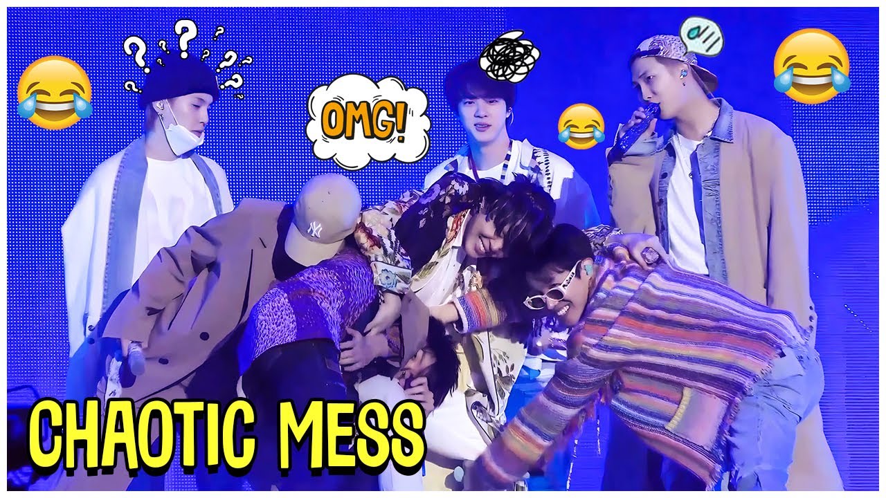 BTS милые и смешные за сценой