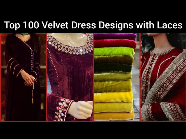 New Velvet Dress Designs Ideas || Velvet Suit Design 2023 || Velvet Frock  Design || Winter Dr… | Velvet dress designs, Velvet pakistani dress, Latest  velvet dresses