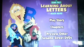 Sony Wonder Sesame Street Dvd Menu Walkthroughs Youtube
