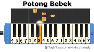 Pianika lagu anak Potong bebek Angsa