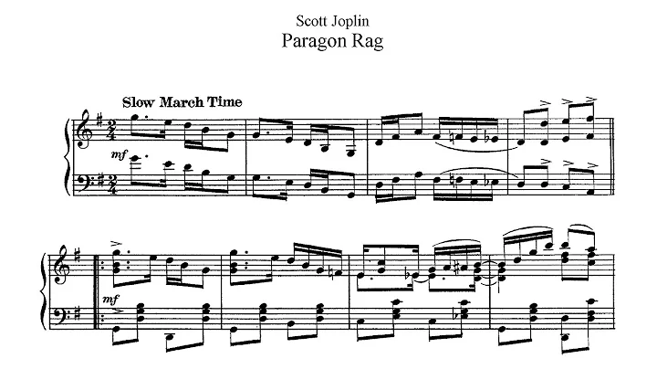 Joplin: Paragon Rag - Joshua Rifkin, 1972 - Nonesu...