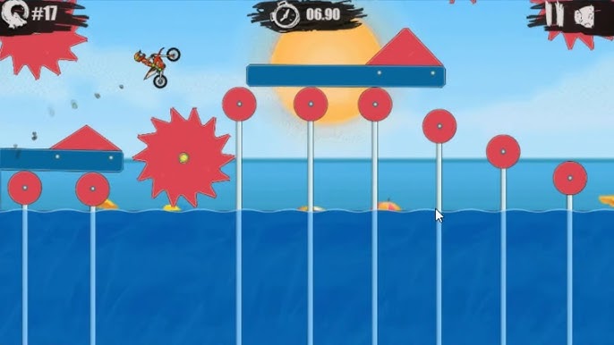 Moto X3M Pool Party levels 6-10 - Gameplay #gament #motorbikegames #motox3m  