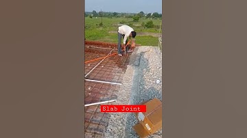 Slab Joint Cleaning Before Casting