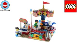 LEGO 40714 Carousel Ride Speed Build Review