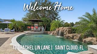 120 Rachel Lin Ln, St. Cloud FL 34771 | Stunning Pool Home with Spa & Outdoor Kitchen!