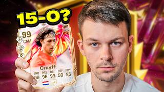 Can 99 Cruyff Carry Me To A Rank 1 In FUT Champs