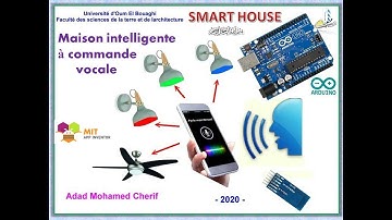 SMART HOUSE: maison intelligente à commande  vocale