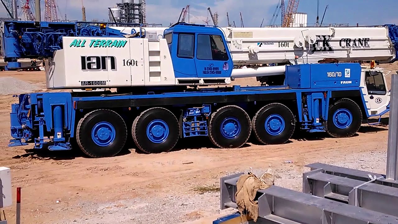 160 Ton Crane Load Chart