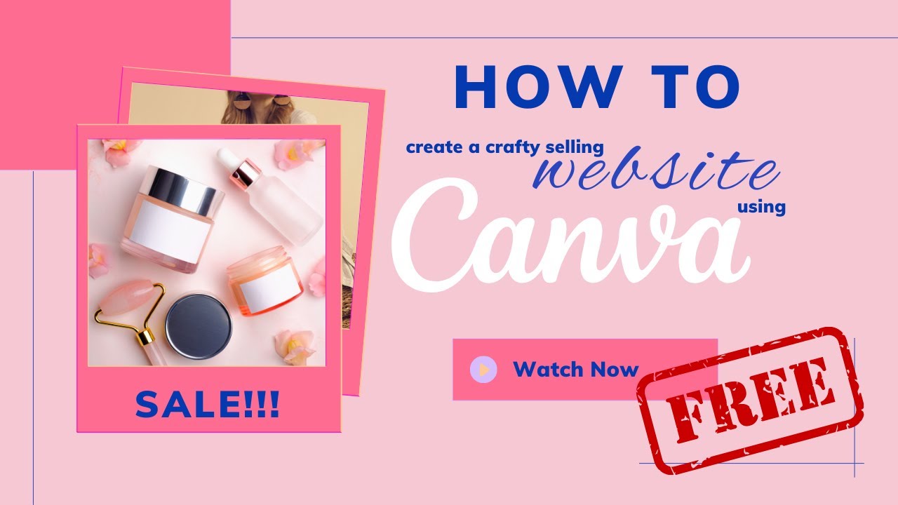 How to Create Canva Website || Tutorial 2023 - YouTube