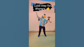 Luddi Step for Bhangra sajan raazi satinder sartaj #shorts #dance