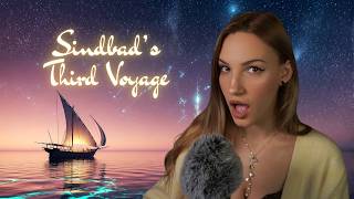 The Third Voyage of Sindbad the Sailor ⚓ Arabian Nights ASMR Soft Spoken Reading screenshot 1