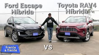 Ford Escape Híbrida 2021 VS Toyota RAV4 Híbrida 2021  ¿Cuál te da mejor rendimiento?  | Autocosmos
