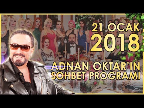 Adnan Oktar'ın Sohbet Programı 21 Ocak 2018